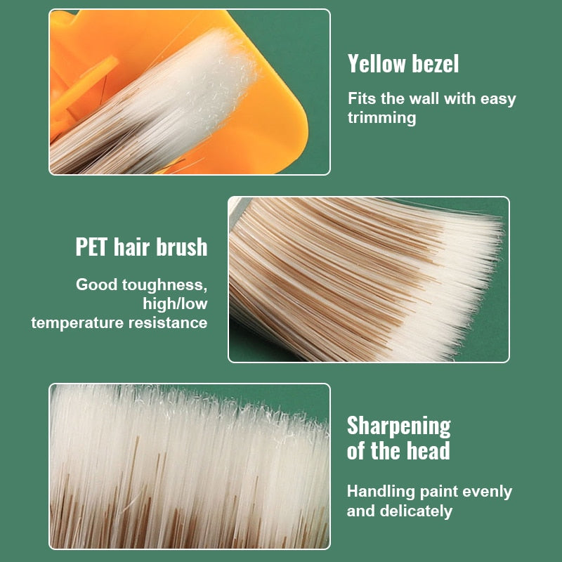 Verfkwast Rand Trimmer - Het perfecte opzetstuk voor je kwast! - Veelzijdig inzetbaar - Gemakkelijk schoon te maken - Bespaar tijd en moeite