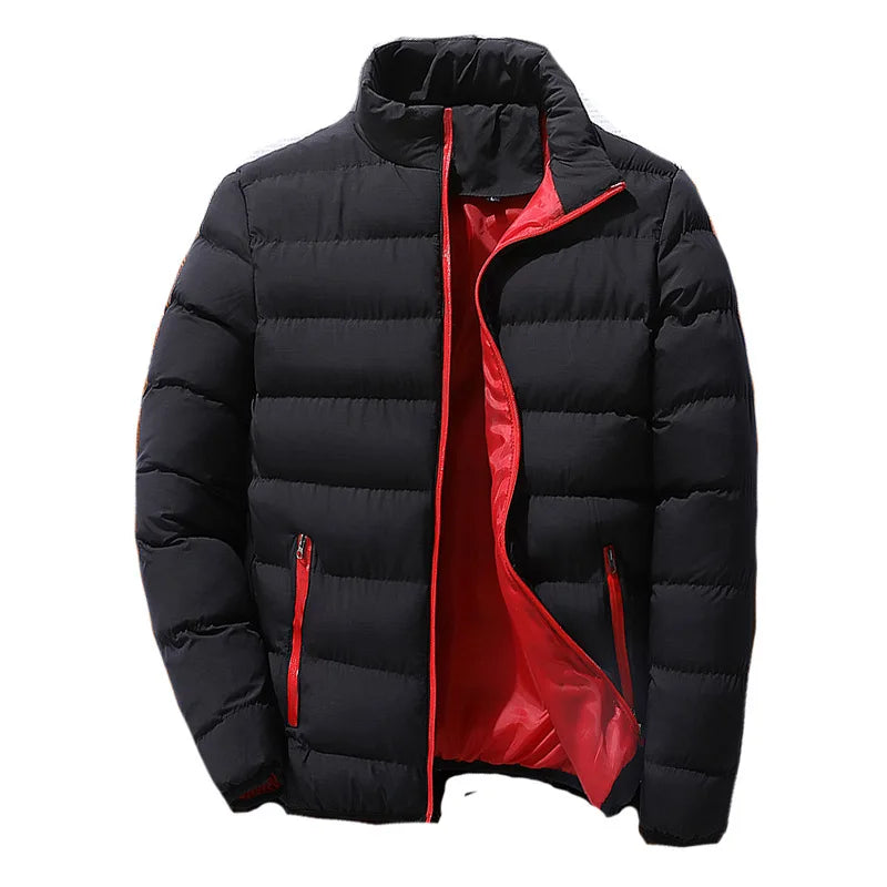 Warme Parka Jas met opstaande kraag - winterkleding voor heren