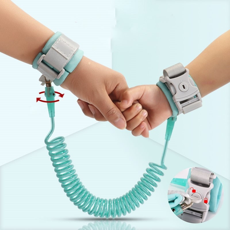 Plastic Armband met Elastisch Koord - Veiligheid - Houdt uw kinderen dichtbij - Verstelbare en comfortabel - veiligheid voor ouder en kind - Met slot