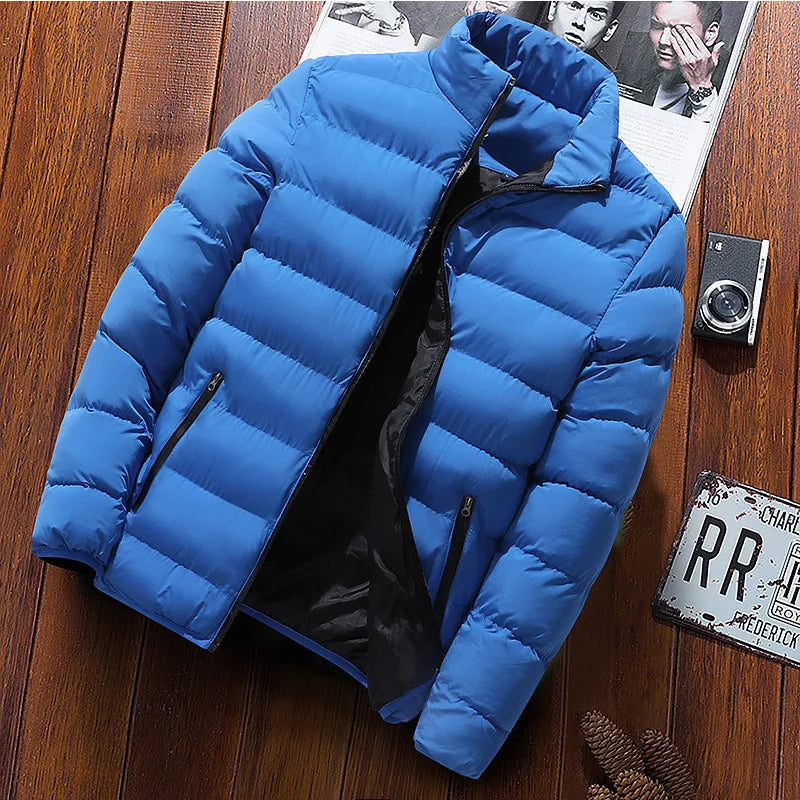 Warme Parka Jas met opstaande kraag - winterkleding voor heren