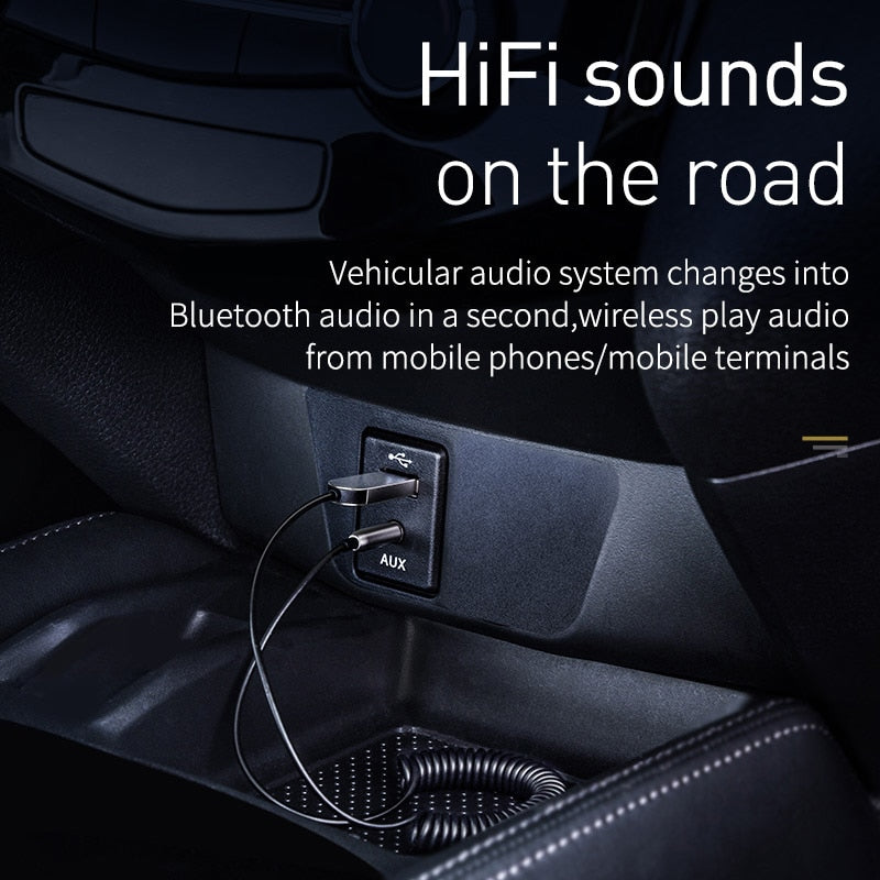 Bluetooth adapter en receiver - overal verbinding met uw muziek installatie - handsfree bellen - microfoon - eenvoudige installatie - Nu maak jij elk apparaat bluetooth compatible