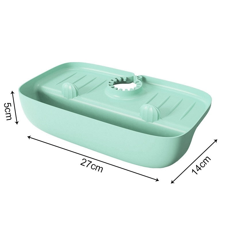 Kraan organizer - gootsteen - aanrecht - keuken organizer - hygiënische oplossing voor een nette spoelbak- vaatdoekhouder - sponshouder