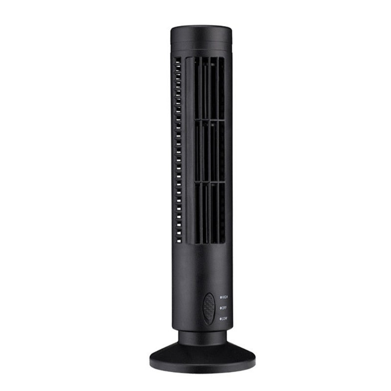 Aircooler Toren - Compact en verticaal design - Stil en energiezuinig - USB-aangedreven - Directe verkoeling - Stijlvol design