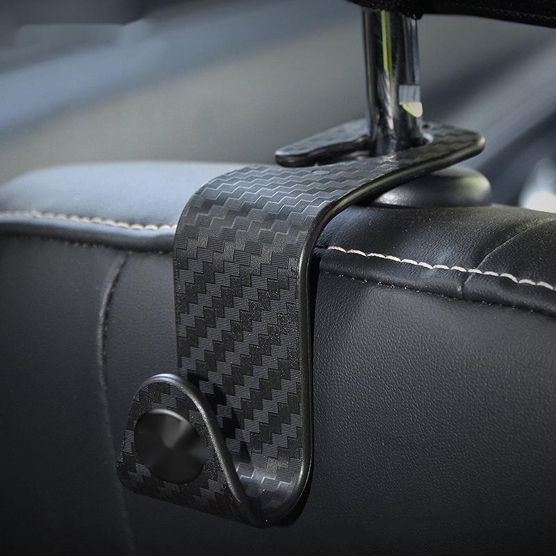 Hoofdsteun haken - handig uw tasjes ophangen in de auto - geen rondschuivende spullen meer - 4 stuks - elegant en betaalbaar