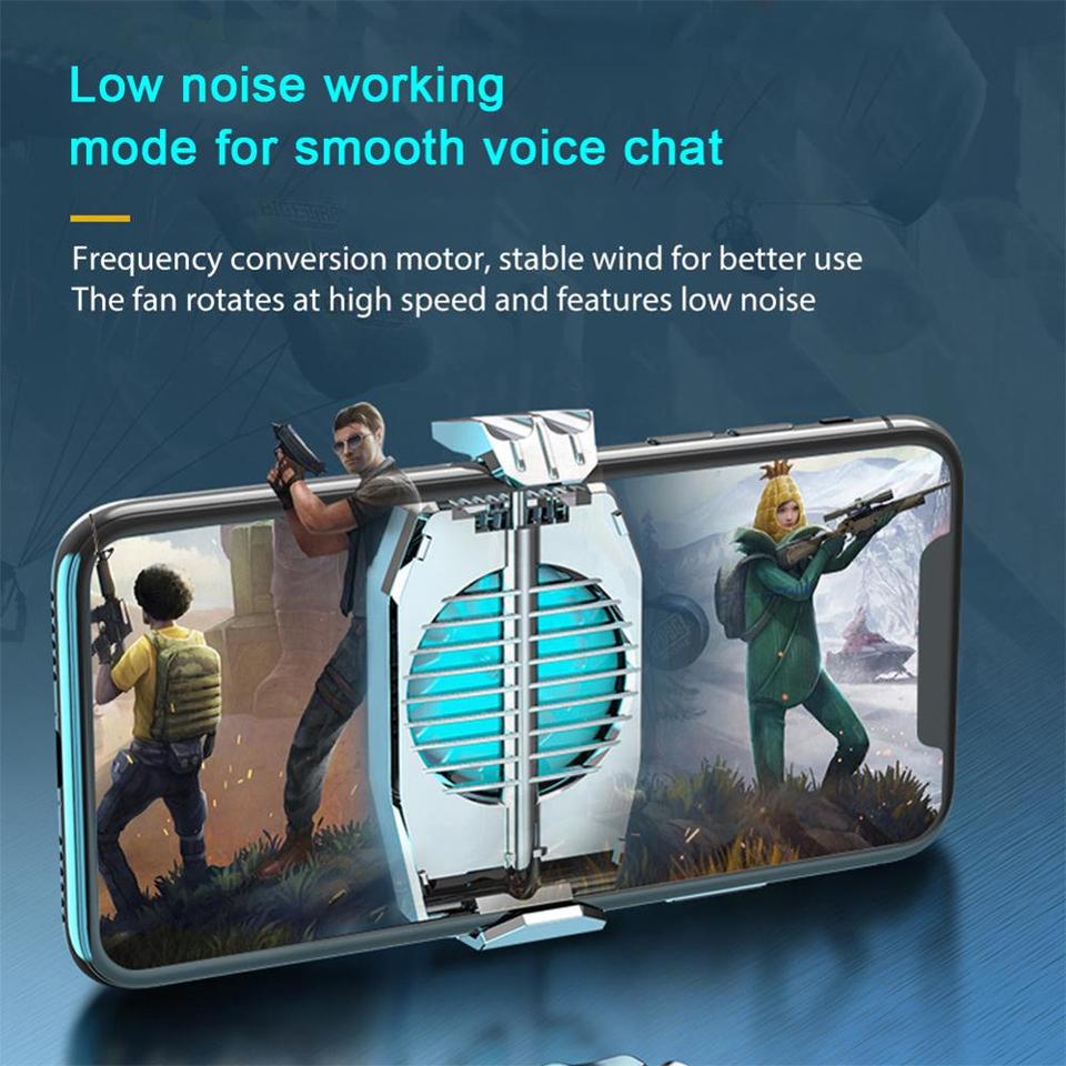 Telefoon Cooler - Universeel - Compact en draagbaar - Telefoon Cooling Fan - Fijn voor tijdens het kijken van filmpjes op uw telefoon - Tijdens het gamen