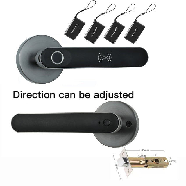 Slim deurslot - deurklink met vingerafdruk - met APP &amp; blueTooth - ultieme beveiliging voor uw huis - kantoor slot - Anti inbraak - elektrisch slot -