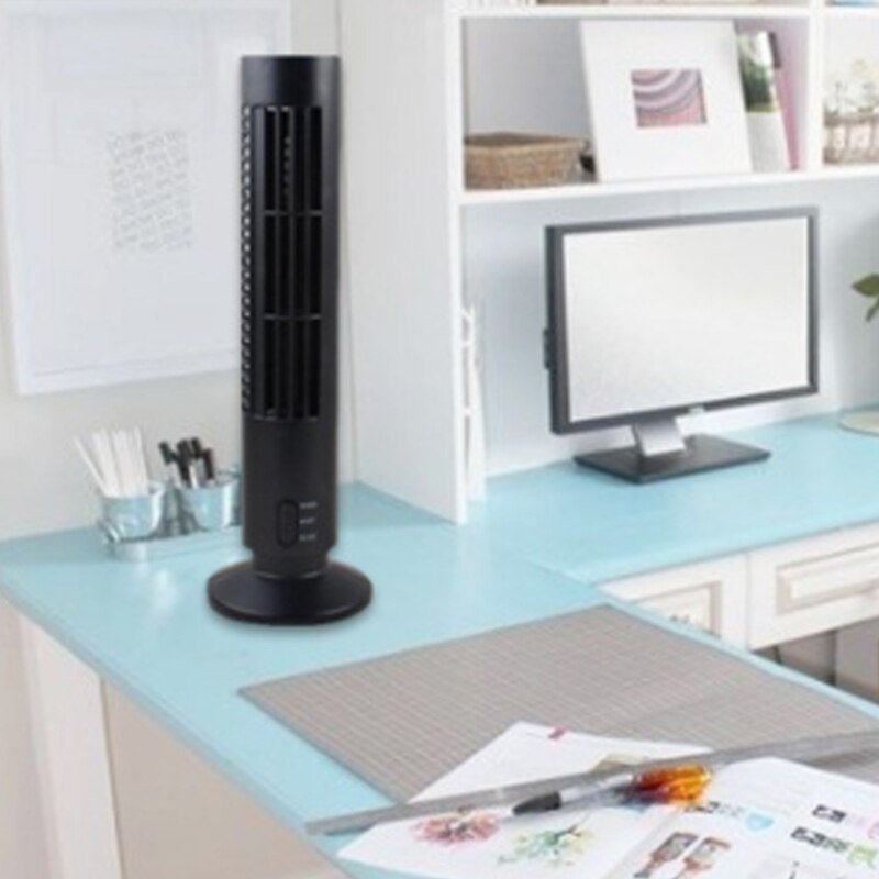 Aircooler Toren - Compact en verticaal design - Stil en energiezuinig - USB-aangedreven - Directe verkoeling - Stijlvol design