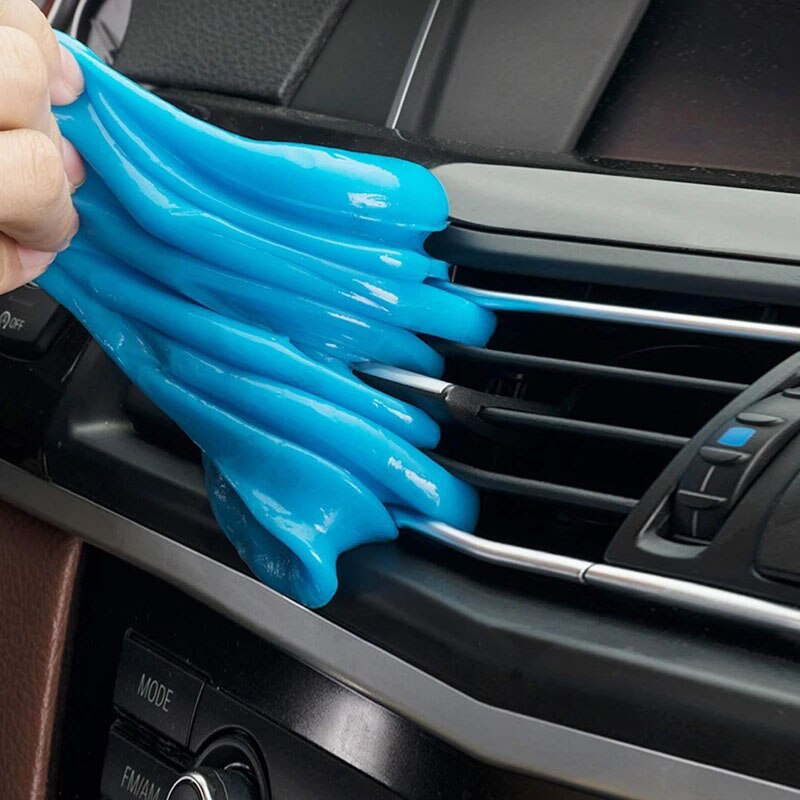 Schoonmaak Gel - haal vuil uit alle lastige hoekjes - Blauw - Toetsenbord - Auto - Schoonmaakgel - Auto Interieur - Schoonmaak Slijm - Car Cleaning Kit