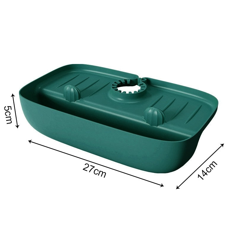 Kraan organizer - gootsteen - aanrecht - keuken organizer - hygiënische oplossing voor een nette spoelbak- vaatdoekhouder - sponshouder