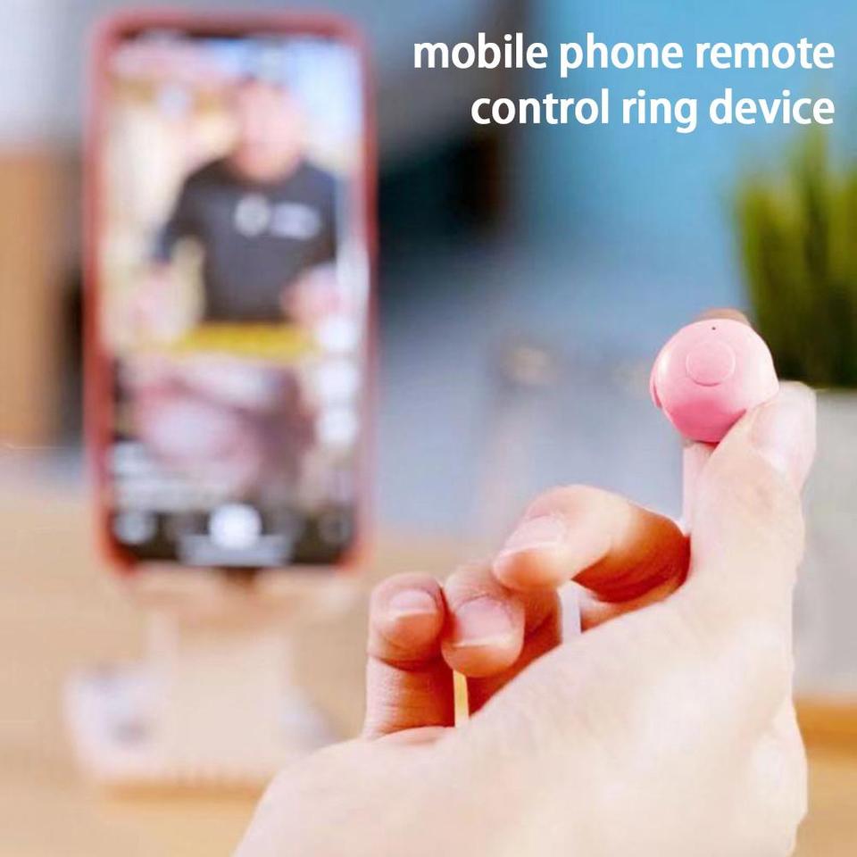 Bluetooth Ring - Handige knop voor het scrollen op uw mobiele telefoon - bedien uw social media van afstand - Bluetooth - Ring - Telefoon - Browsen