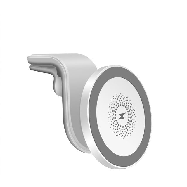 Draadloze telefoon houder/lader - oplader geschikt voor Apple iPhone 14 - 13 en 12 serie - magnetische telefoon lader + houder - Geen gerommel met kabels meer