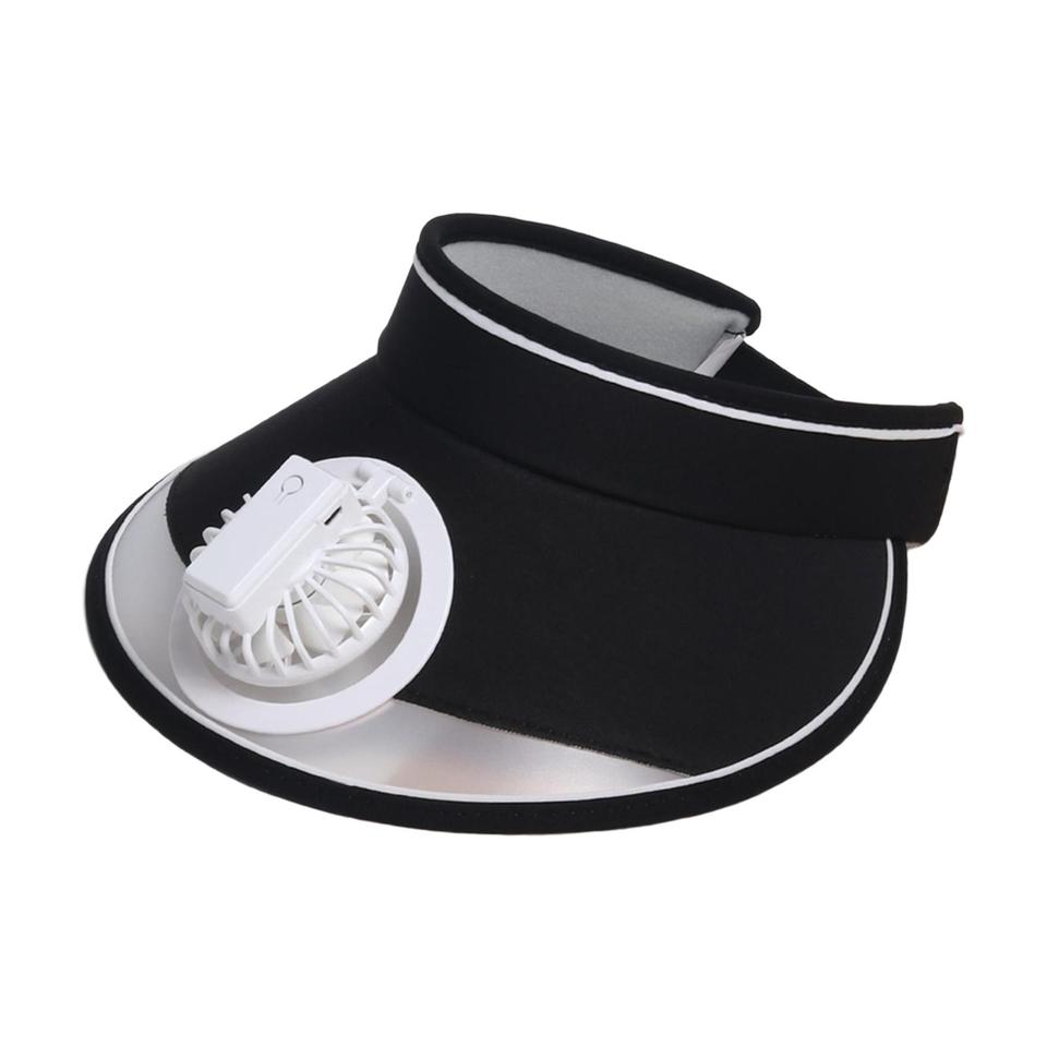 Zonneklep met Ingebouwde Ventilator - Het perfecte zomeraccessoire - Voor mannen, vrouwen, kinderen - USB oplaadbaar - Praktische bescherming