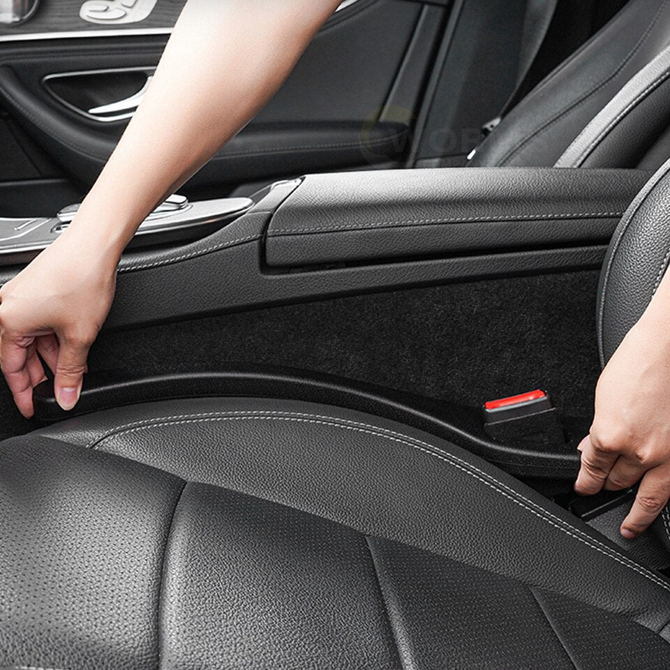 Auto naden vuller - 1 paar - links en rechts - Geen rommel meer onder uw stoel - Gat Opvuller - Zijnaad Anti-Drop Strip - Zijnaad pluggen - Universeel