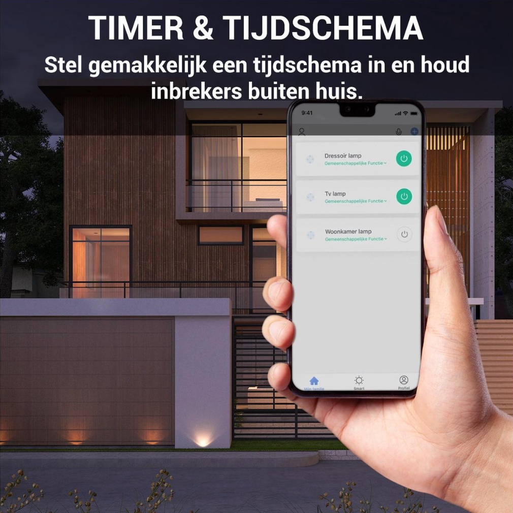 Slimme Stekker - Smart Plug - vanaf de bank uw electronica aan en uit zetten - tijdschakelaar - energiemeter - stem activatie