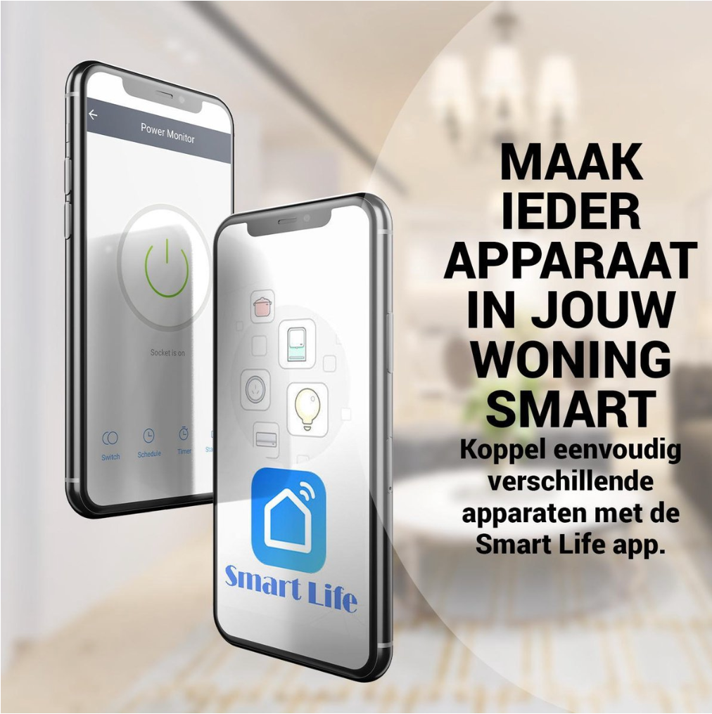 Slimme Stekker - Smart Plug - vanaf de bank uw electronica aan en uit zetten - tijdschakelaar - energiemeter - stem activatie
