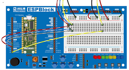 esp32 iot sensor mixly grafische programmering starter kit