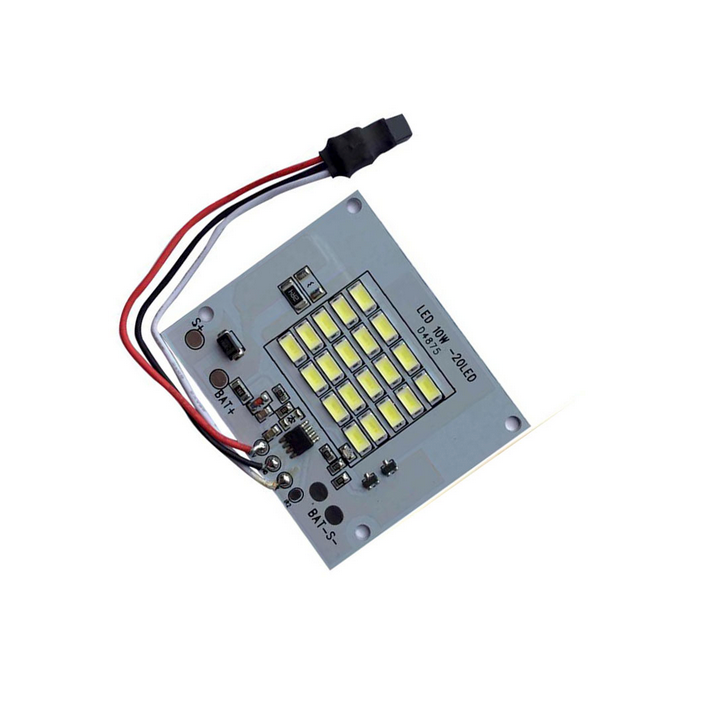 dc3.7v 10w led-afstandsbediening witte lichtbronchip voor lichtgestuurd solar licht