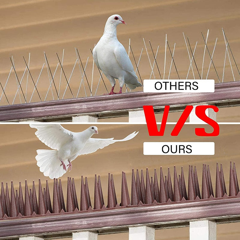 Anti inbraak strip - anti klim - perfect tegen dieven - makkelijke oplossing, valt niet op - ook tegen katten en vogels - 50cm - overklimbeveiliging -