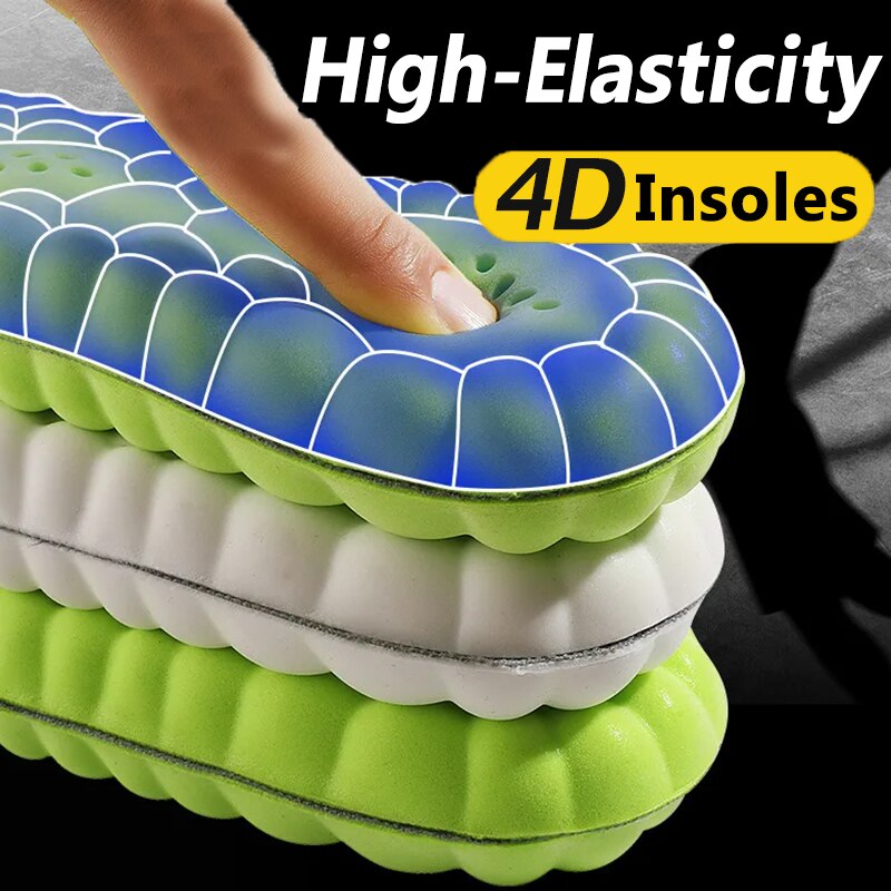 4D Gelzooltjes – schokabsorberende en spanning verminderende inlegzool – anti-zweet inlegzolen – ActivGel Inlegzolen