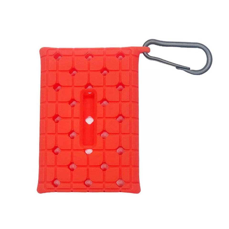 Powerbank hoes - Harde schijf hoes - Handige anti-val hoes - Siliconen hoes - Met handige karabijn haak - Bescherm uw electronica