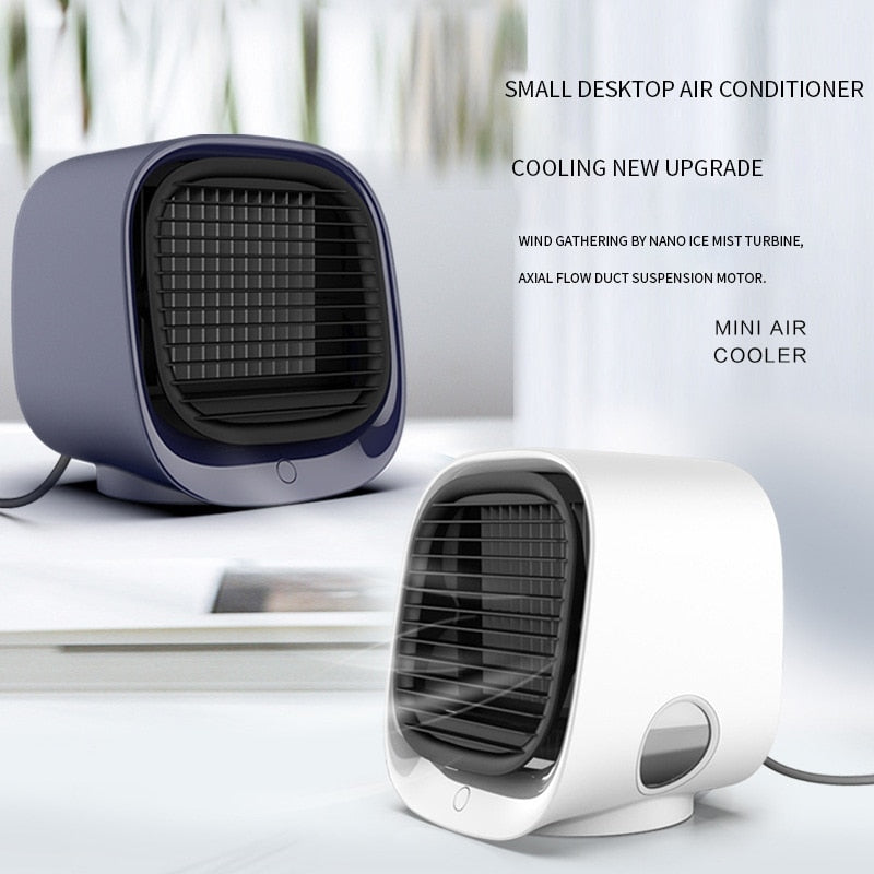 Water cooler desk fan - draagbare air cooler - luchtkoeler ventilator - ter voorbereiding voor de zomer! -  luchtkoeler met water en of ijs - mini airco