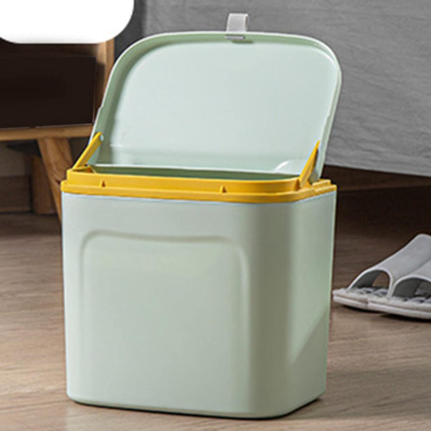 Keuken Caddy - het slimste afval of gft bakje van uw keuken! - met draagbeugel - 7 liter - goed sluitende deksel - geen geur en fruitvliegen - afvalscheiding