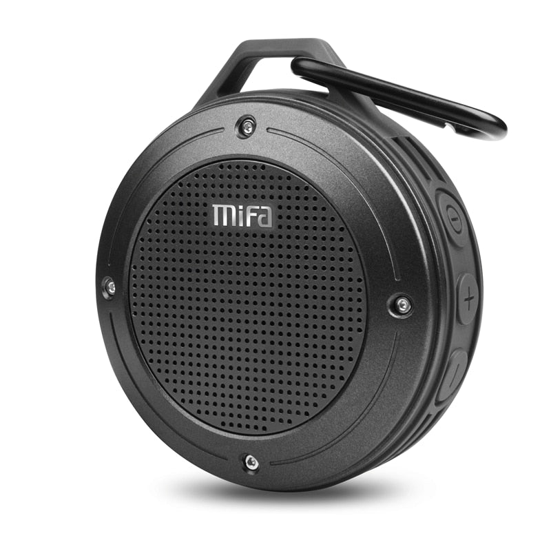 Bluetooth speaker - draagbare speaker - waterdicht met haak - handig op het strand, camping, buitensporten - ingebouwde microfoon