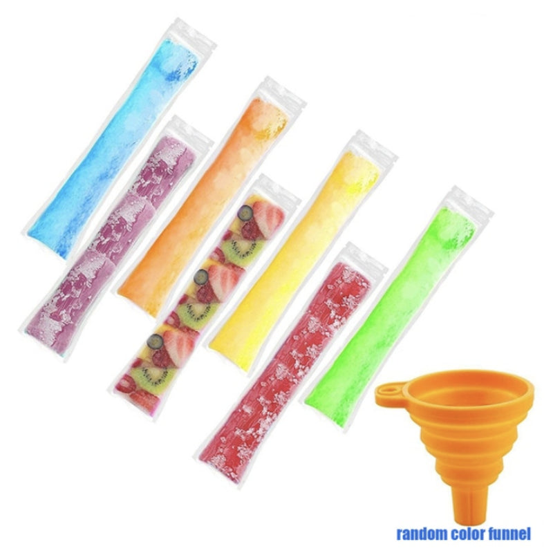 IJslollymaker - 40 stuks- waterijsjes maker - stof en lekvrij -  perfect voor mensen met een allergie - ijsjeshouders - waterijs vormen - IJslolly vormen