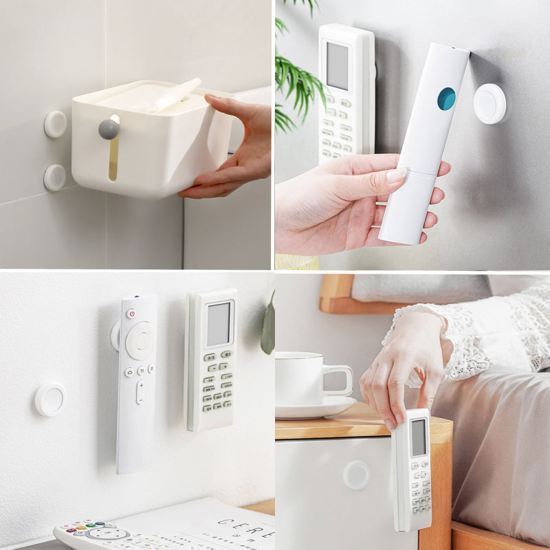 Magnetische alles houders - al uw items georganiseerd aan de muur - wandhouder - organizer voor diverse items -  sterke magneet - veilige grip - 4 of 10 stuks - vind alles met gemak