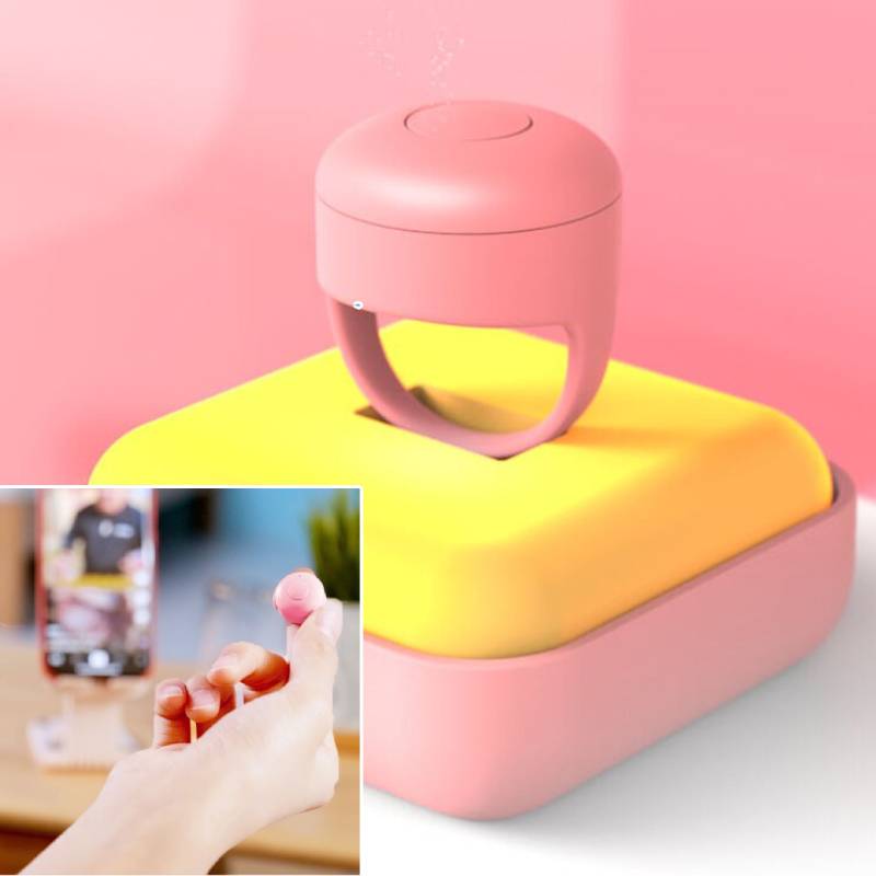 Bluetooth Ring - Handige knop voor het scrollen op uw mobiele telefoon - bedien uw social media van afstand - Bluetooth - Ring - Telefoon - Browsen