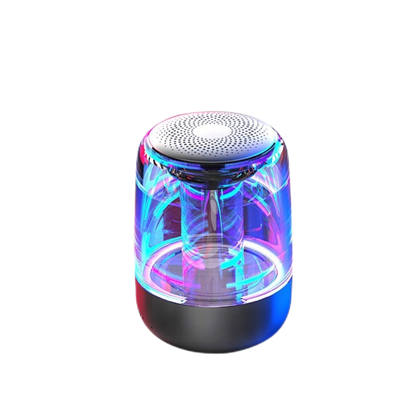 Bluetooth speaker met LED verlichting  – draadloze speaker – subwoofer mini speaker - prachtige design speaker - klankkast