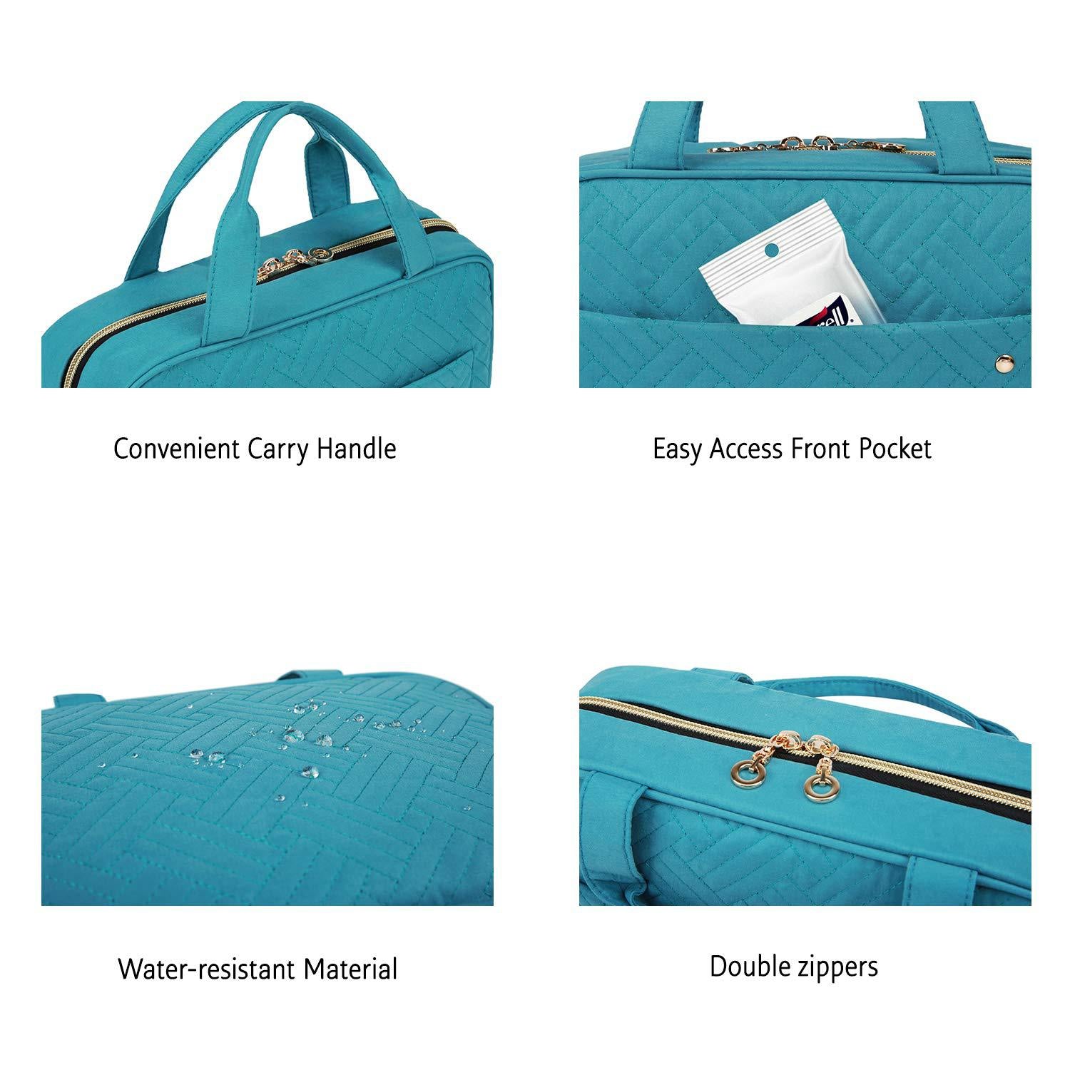 Toilettas met Haak - Beautycase - Organizer - Reistas - Uitklapbare Toilettas - Trendy - Cosmetica Tas - Travel Organizer - Etui voor Toiletartikelen