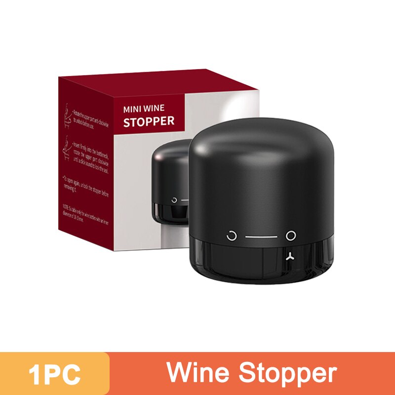 Wijn of champagne Stopper - Houd uw wijn en champagne heerlijk vers - Chique en betaalbaar