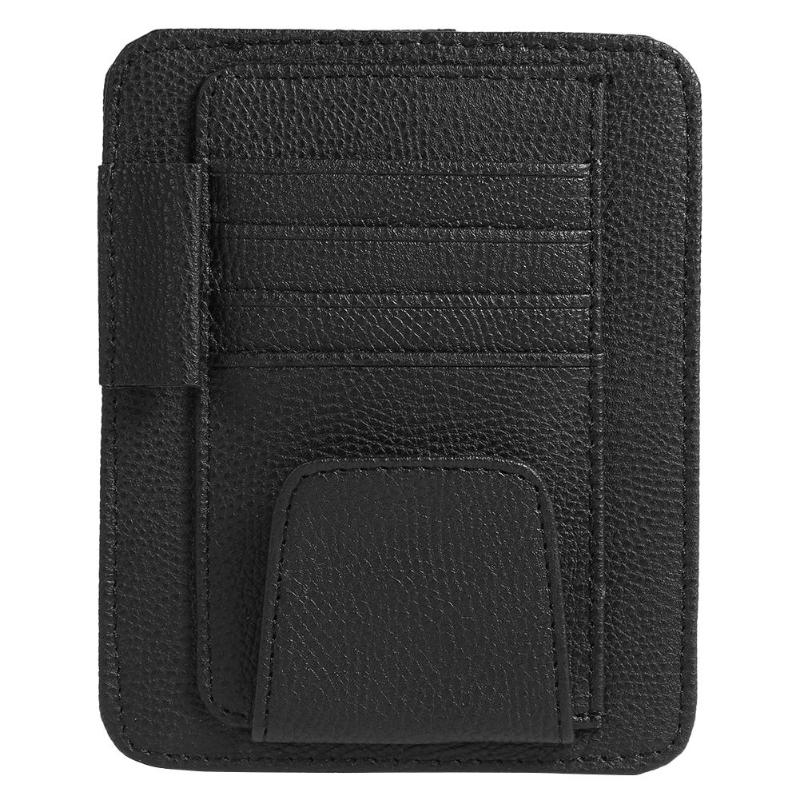 Universele auto organizer - Geen rommel meer in uw auto - Zonneklep organizer - Zonnebril houder - Pennenhouder - Pasjeshouder