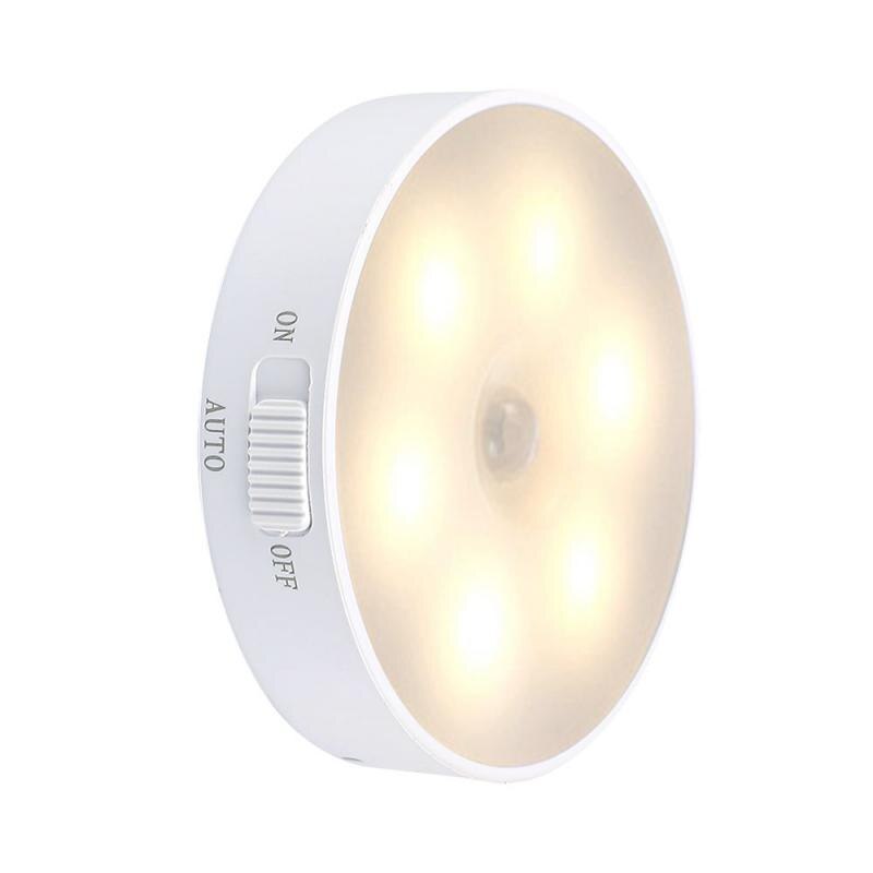 Automatische led verlichting met bewegingssensor - Lamp voor in kast, trap, hal, slaapkamer - 2 kleuren