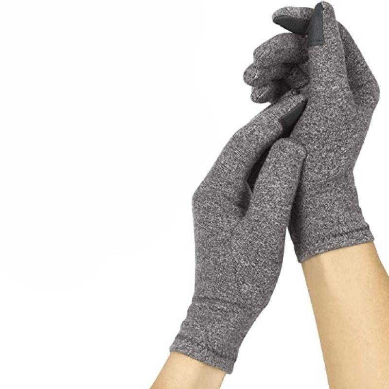 Compressie handschoenen – Steun – pijnlijke hand en vingers – voor extra verlichting – touchscreen – comfortabel je telefoon en tablet bedienen
