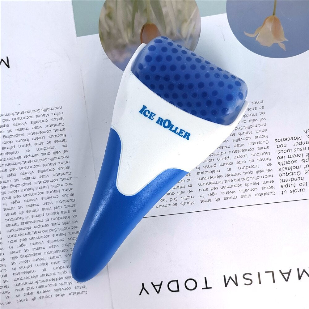 Siliconen Gezicht IJs Roller - Ice Roller - Facial Roller - Face Roller Massage - Gezichtsmassage - Gezichtsroller - IJsroller - Verjonging - Strakke Huid