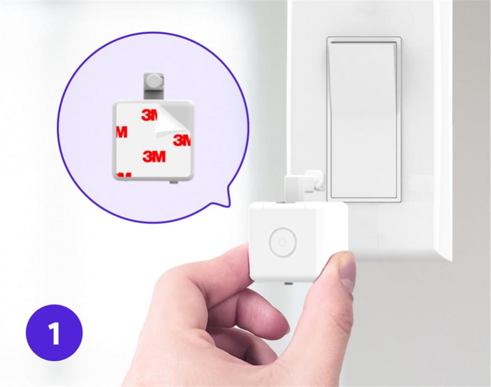 Knoppen robot - maak van alles thuis een smart apparaat - dé moderne hulp voor in huis - smart technology - tech gadget - bluetooth smart gadget
