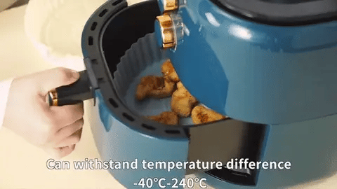 Siliconen bakpapier - bakpapier alternatief - airfryer accessoires - large - medium - small - geschikt voor magnetron - herbruikbaar - afwasbaar