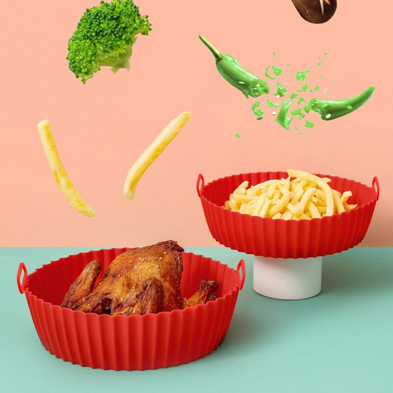Siliconen bakpapier - bakpapier alternatief - airfryer accessoires - large - medium - small - geschikt voor magnetron - herbruikbaar - afwasbaar