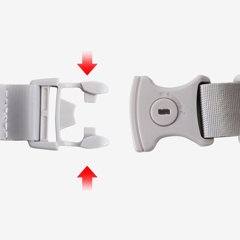 Plastic Armband met Elastisch Koord - Veiligheid - Houdt uw kinderen dichtbij - Verstelbare en comfortabel - veiligheid voor ouder en kind - Met slot