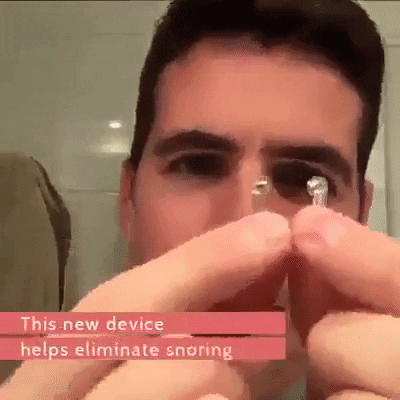 Anti snurk gadget - snurk stopper - stop uw partners slapeloze nachten
