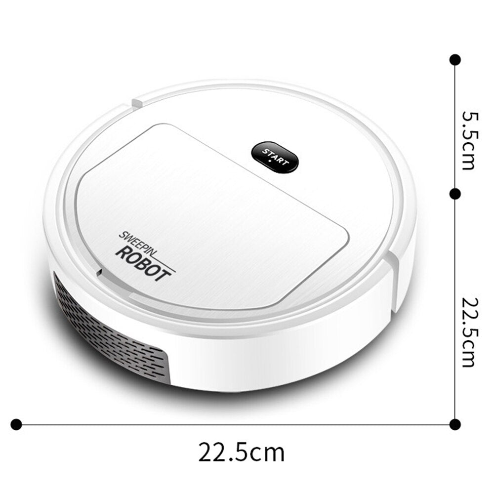 Stofzuiger Robot - mini stofzuiger - nooit meer zelf stofzuigen - handig hulpje in het huis - klein en compact -  schoonmaak robot