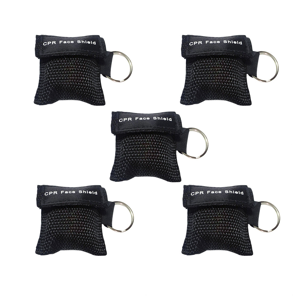 Sleutelhanger met CPR masker - Kiss of life - reanimatiemasker groen - CPR face Shield - Sleutelhanger Verschillende Kleuren - 5cm - CPR Masker met Wegwerp Beademingsmasker