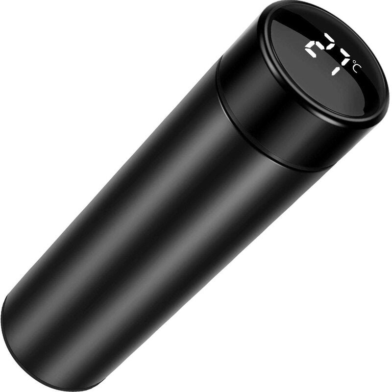 Slimme Thermosfles met LCD temperatuur Display - isolerend kan - cadeau - babyfles- thermosfles - isoleerfles - RVS