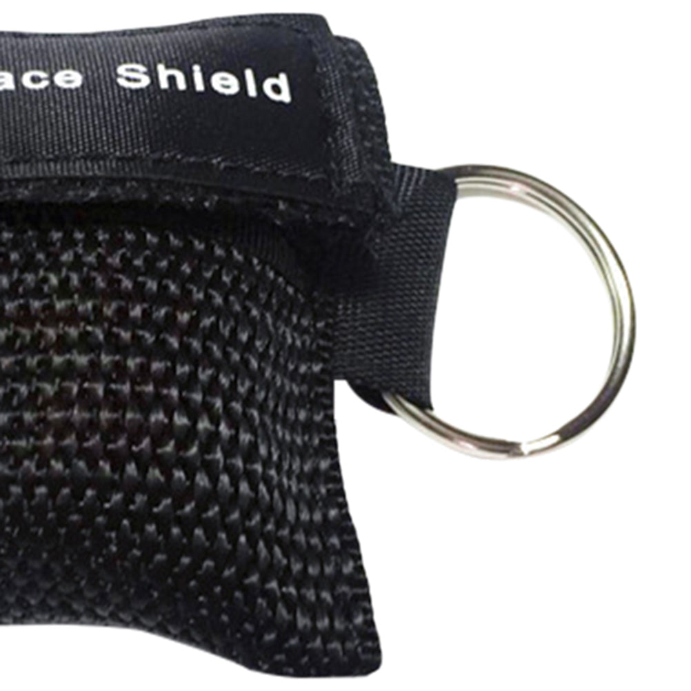 Sleutelhanger met CPR masker - Kiss of life - reanimatiemasker groen - CPR face Shield - Sleutelhanger Verschillende Kleuren - 5cm - CPR Masker met Wegwerp Beademingsmasker