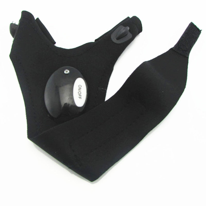 Handstraps met verlichting - super item tijdens werken op donkere plekken - reparatie - camping - sporten - vissen