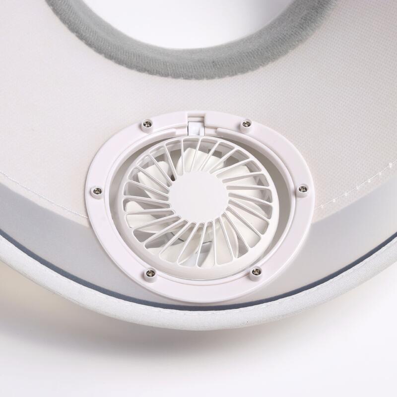 Zonneklep met Ingebouwde Ventilator - Het perfecte zomeraccessoire - Voor mannen, vrouwen, kinderen - USB oplaadbaar - Praktische bescherming