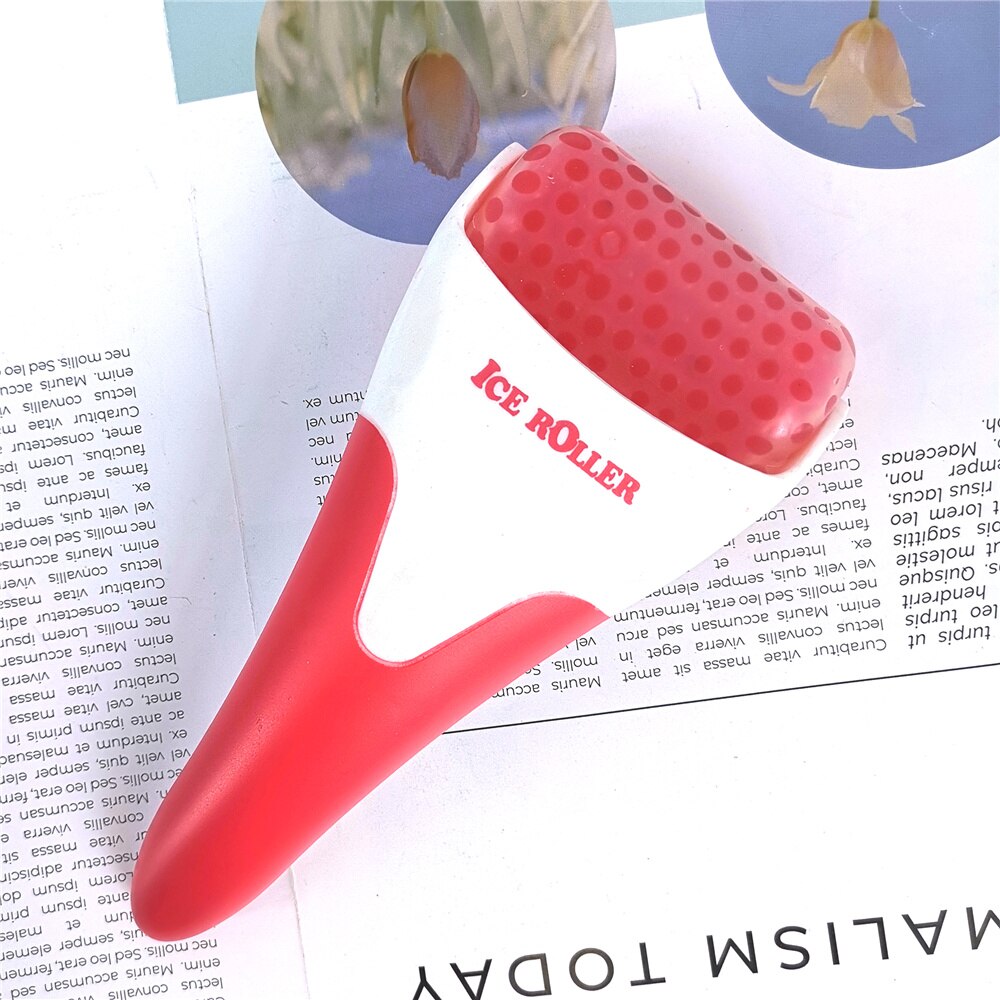 Siliconen Gezicht IJs Roller - Ice Roller - Facial Roller - Face Roller Massage - Gezichtsmassage - Gezichtsroller - IJsroller - Verjonging - Strakke Huid