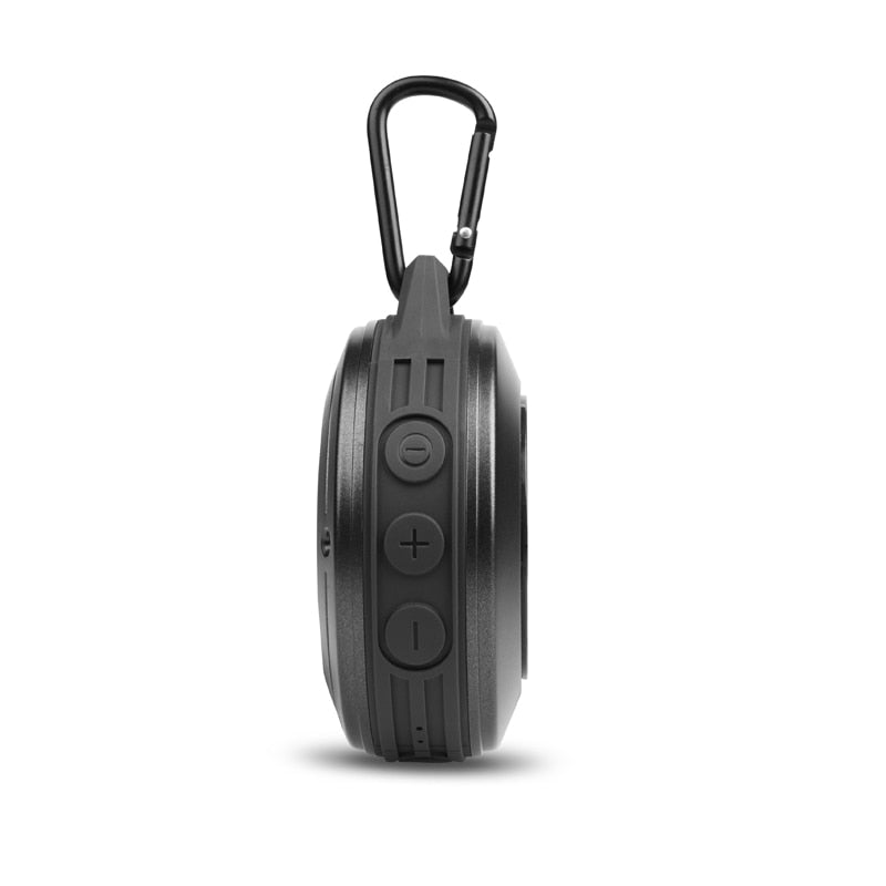 Bluetooth speaker - draagbare speaker - waterdicht met haak - handig op het strand, camping, buitensporten - ingebouwde microfoon